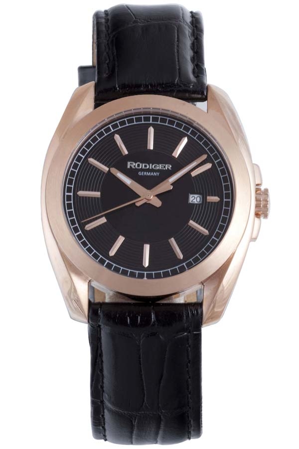 Rudiger Dresden Black Dial Mens Watch R1001-09-007L 270$