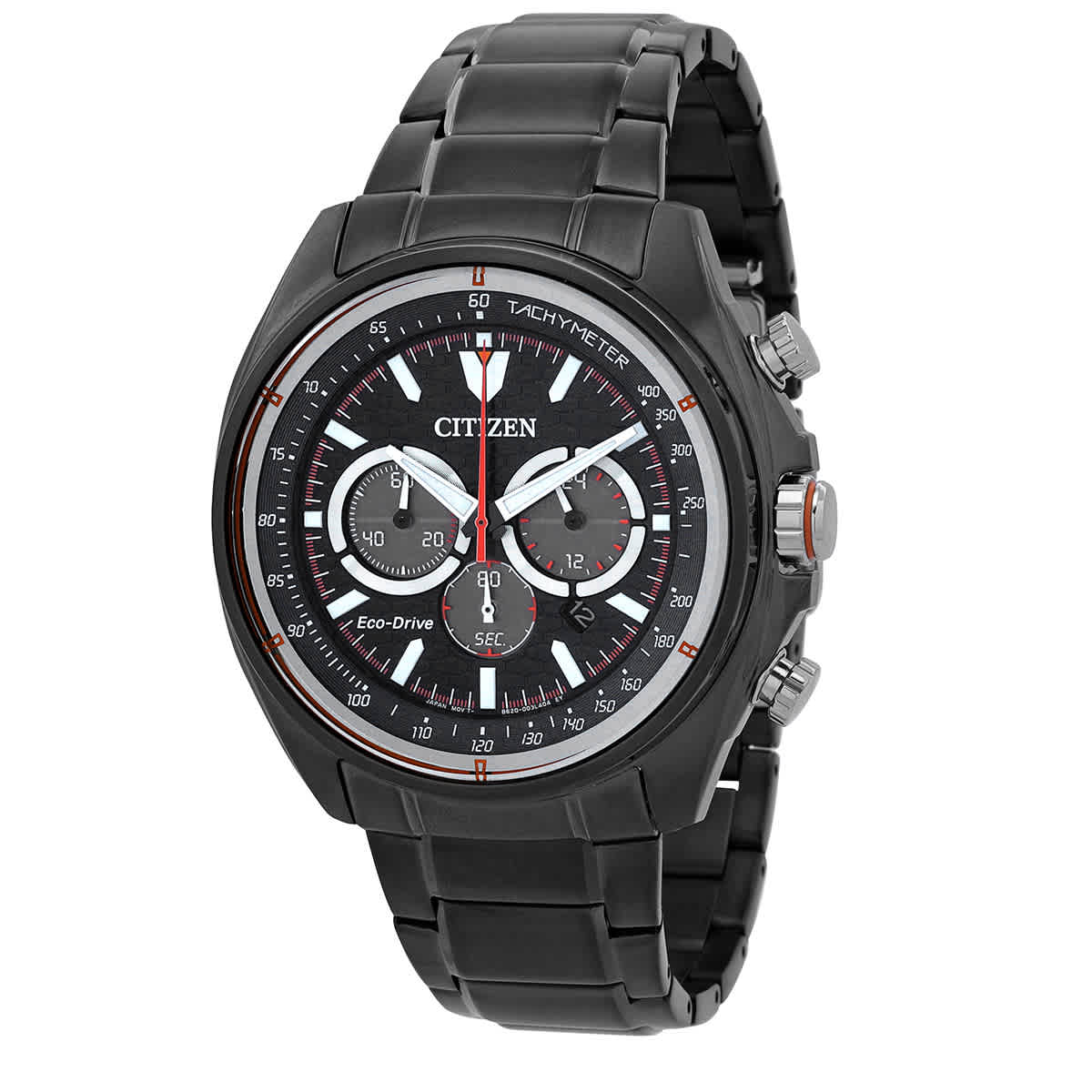 Citizen Racer Chronograph Eco-Drive Black Dial Mens Watch CA4567-82H 175$