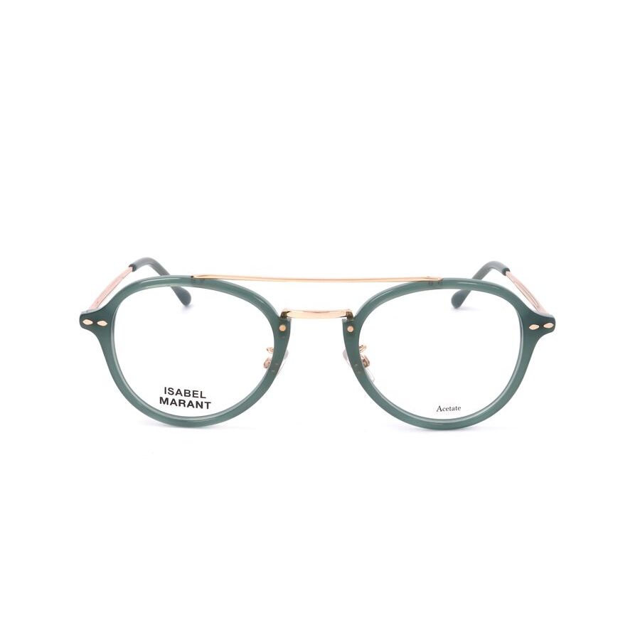 Isabel Marant Ladies Green Round Eyeglass Frames IM 0015