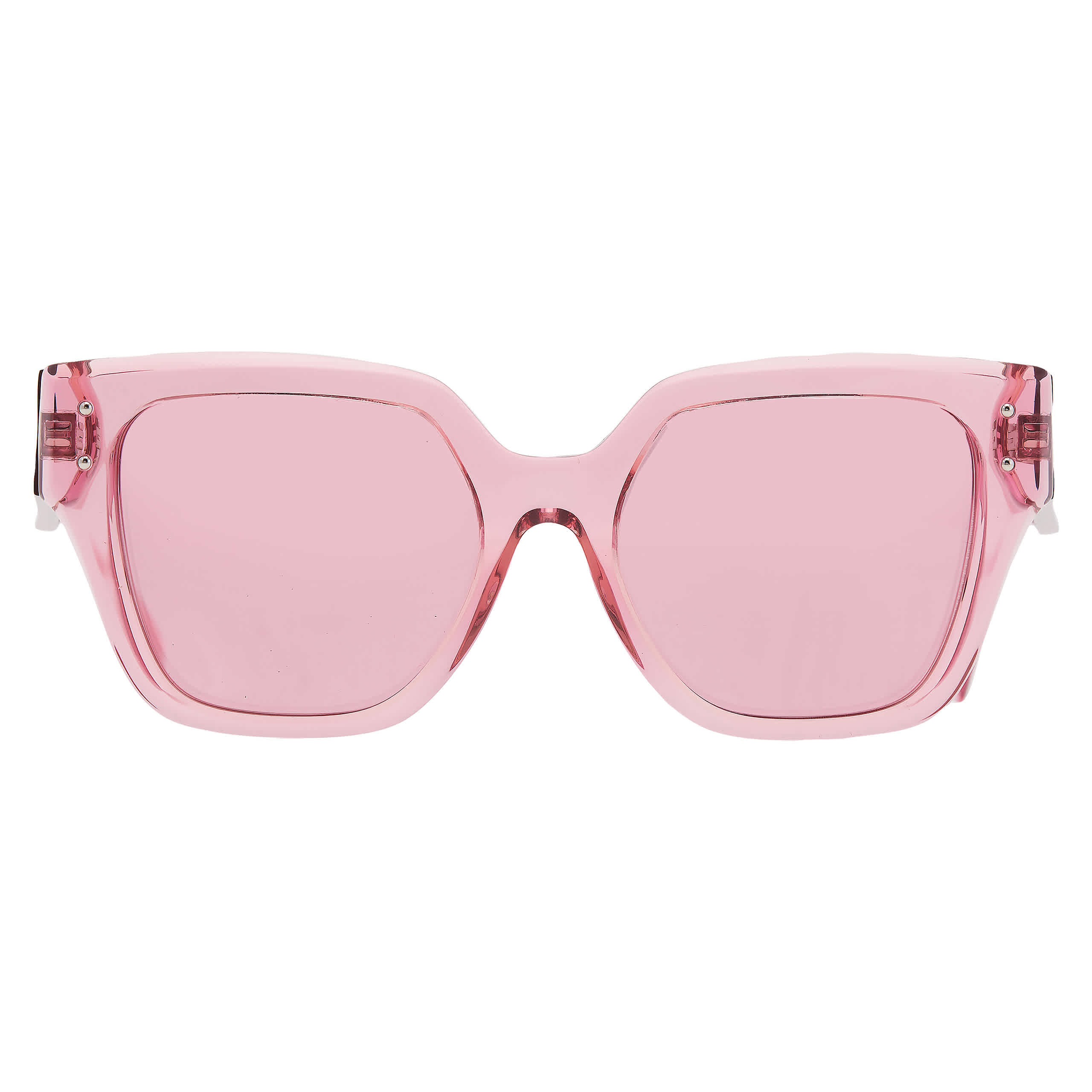 Dolce&Gabbana Woman Sunglass DG4471 - Frame color: Transparent Pink, Lens color: Pink Mirror Internal Silver