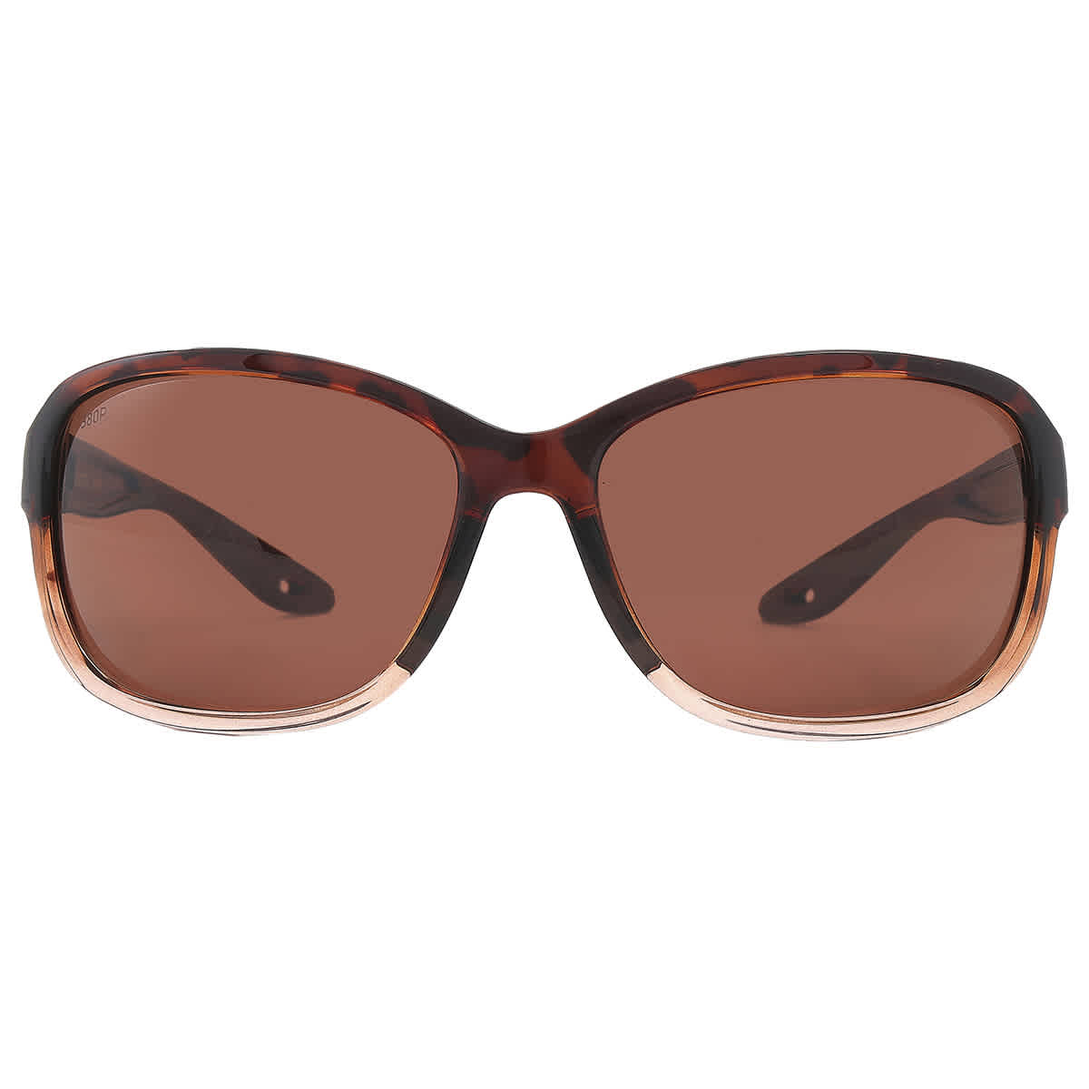 Costa Del Mar Seadrift Copper Polarized Polycarbonate Rectangular Ladies Sunglasses 6S9114 911406 60