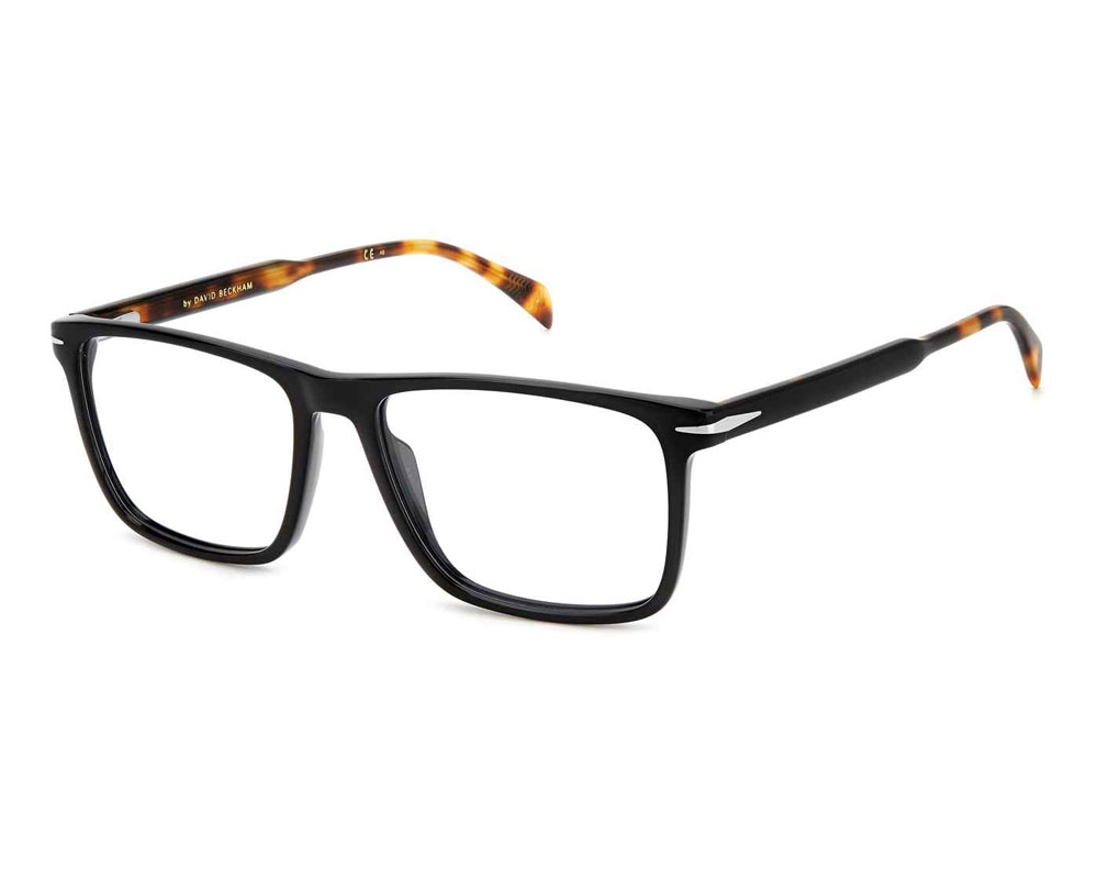 David Beckham Demo Rectangular Mens Eyeglasses DB 1124 0WR7 57 60$