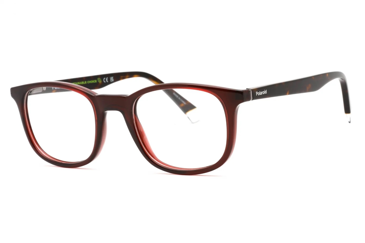Polaroid Demo Square Mens Eyeglasses PLD D424 0C9A 50 20$