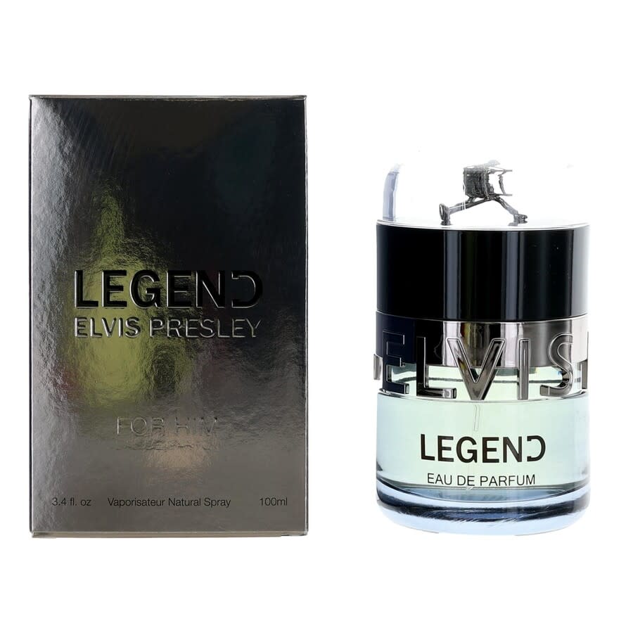 Elvis Presley Mens Legend EDP Spray 3.4 oz Fragrances 850011432044