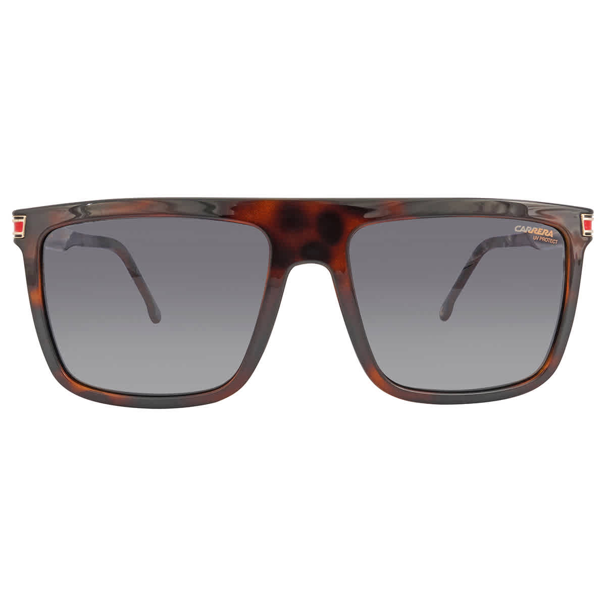 Carrera Grey Shaded Browline Unisex Sunglasses CARRERA 1048/S 0086/9O 58