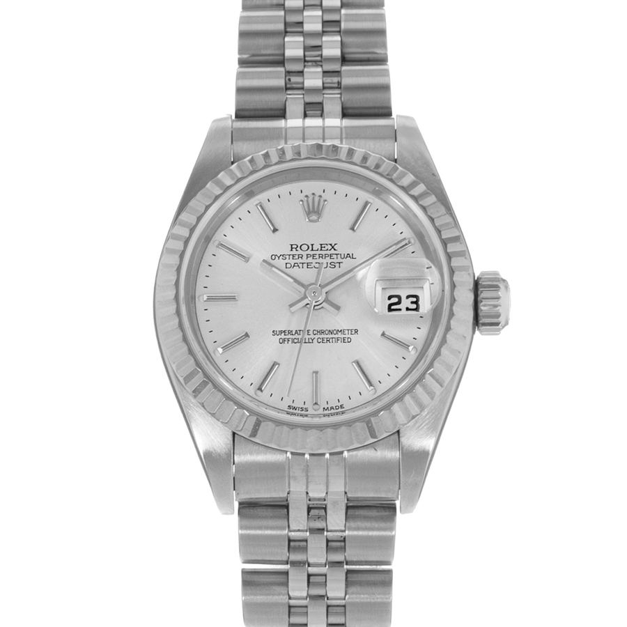 Preowned Rolex Datejust 26 Automatic Chronometer Silver Dial Ladies Watch 79174 SSJ