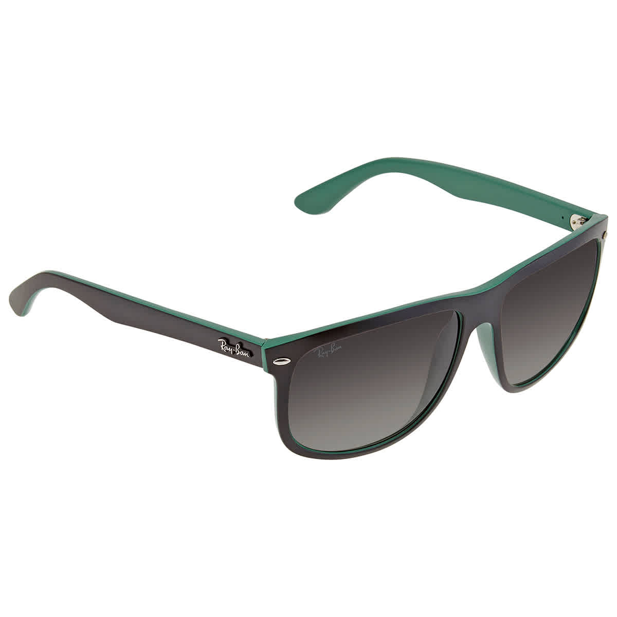 Ray Ban Grey Gradient Square Unisex Sunglasses Rb4147 656811 60 In  Black,green,grey | ModeSens