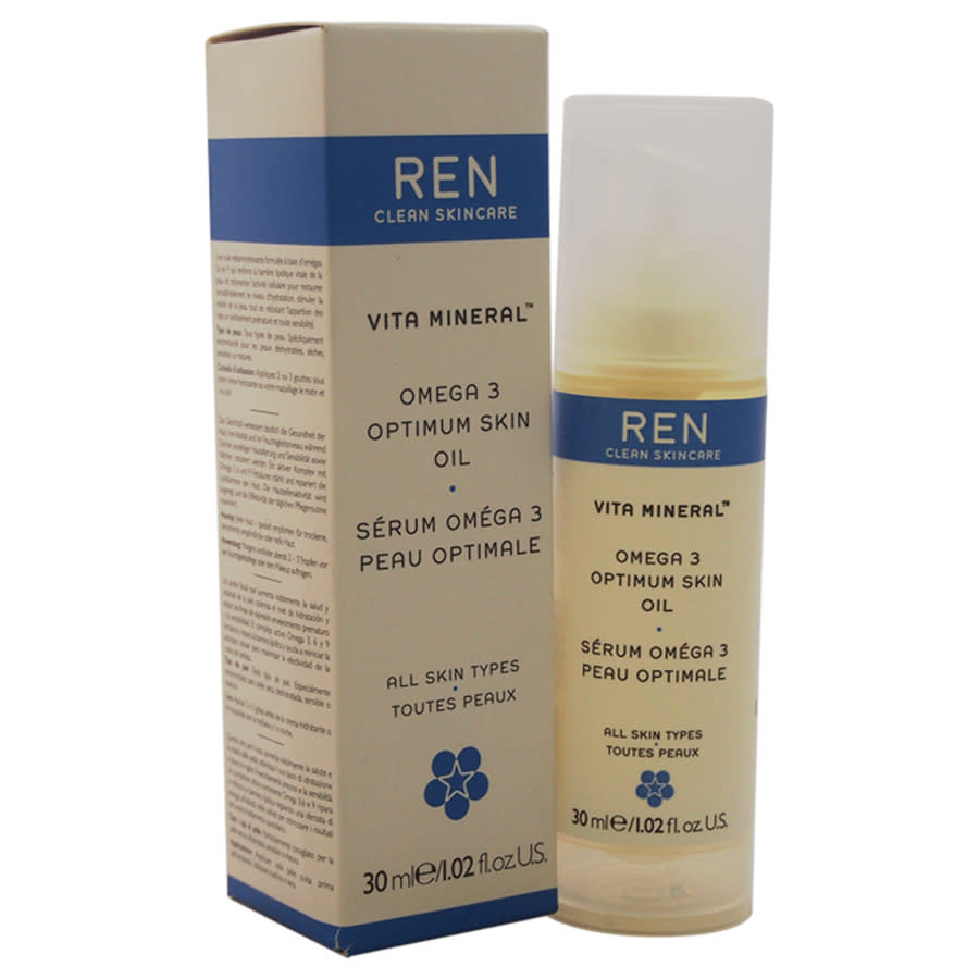 Vita Mineral Omega 3 Optimum Skin Oil by REN for Unisex - 102 oz Oil 35$