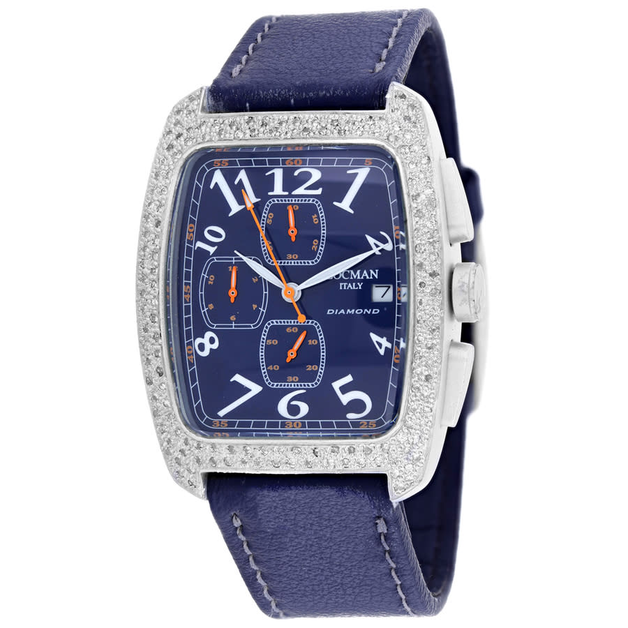 Locman Classic Chronograph Quartz Blue Dial Ladies Watch 487BL2D 617$