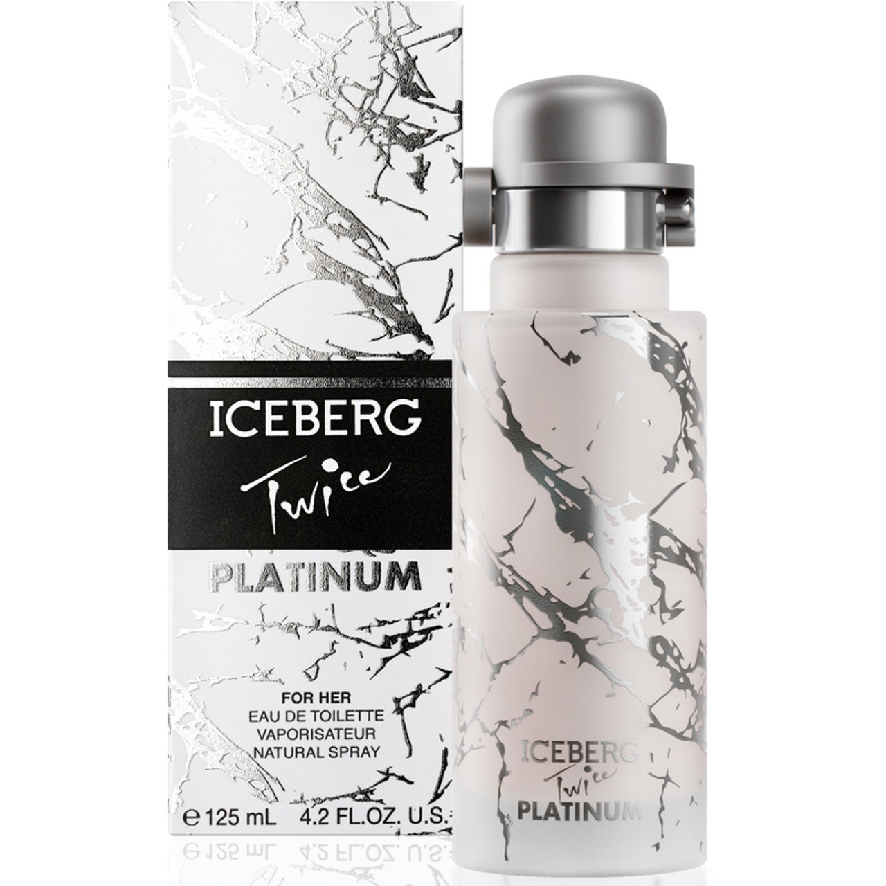 Iceberg Ladies Twice Platinum EDT Spray 42 oz Fragrances 8057714450814 20$