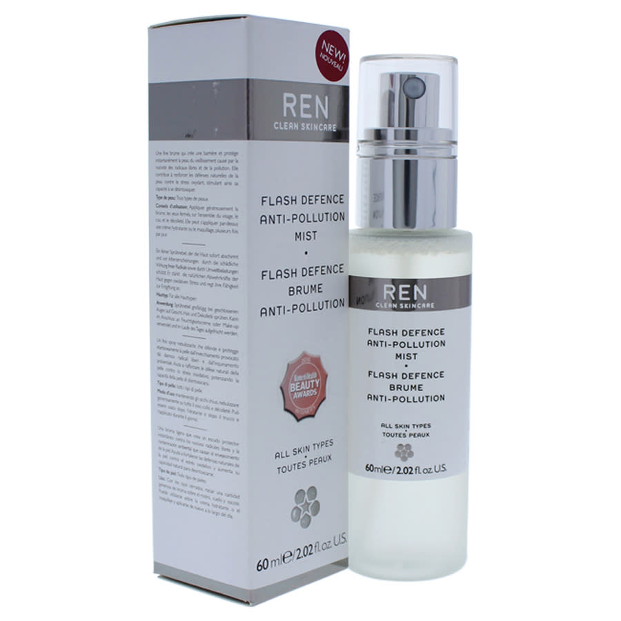 Flash Defence Anti-Pollution Mist by REN for Unisex - 202 oz Mist 30$