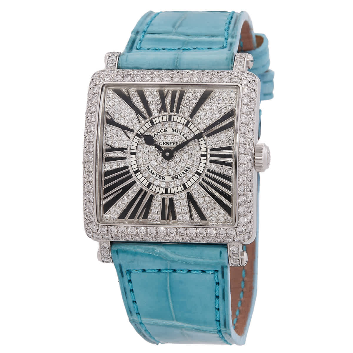 Franck Muller Master Square Color Dreams Quartz Diamond Watch 6002 L QZ D CD OG 8495$