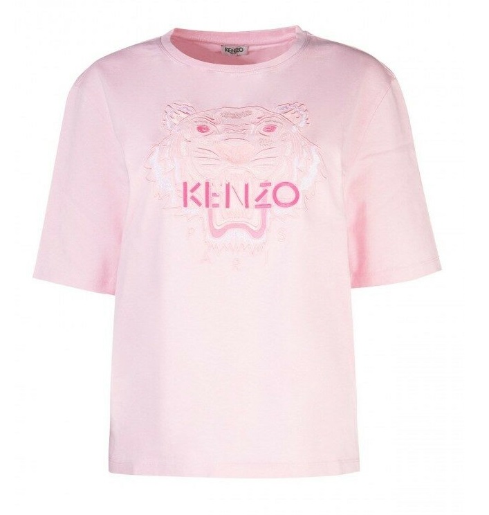 Kenzo Ladies Monochrome Tiger Shirt in 