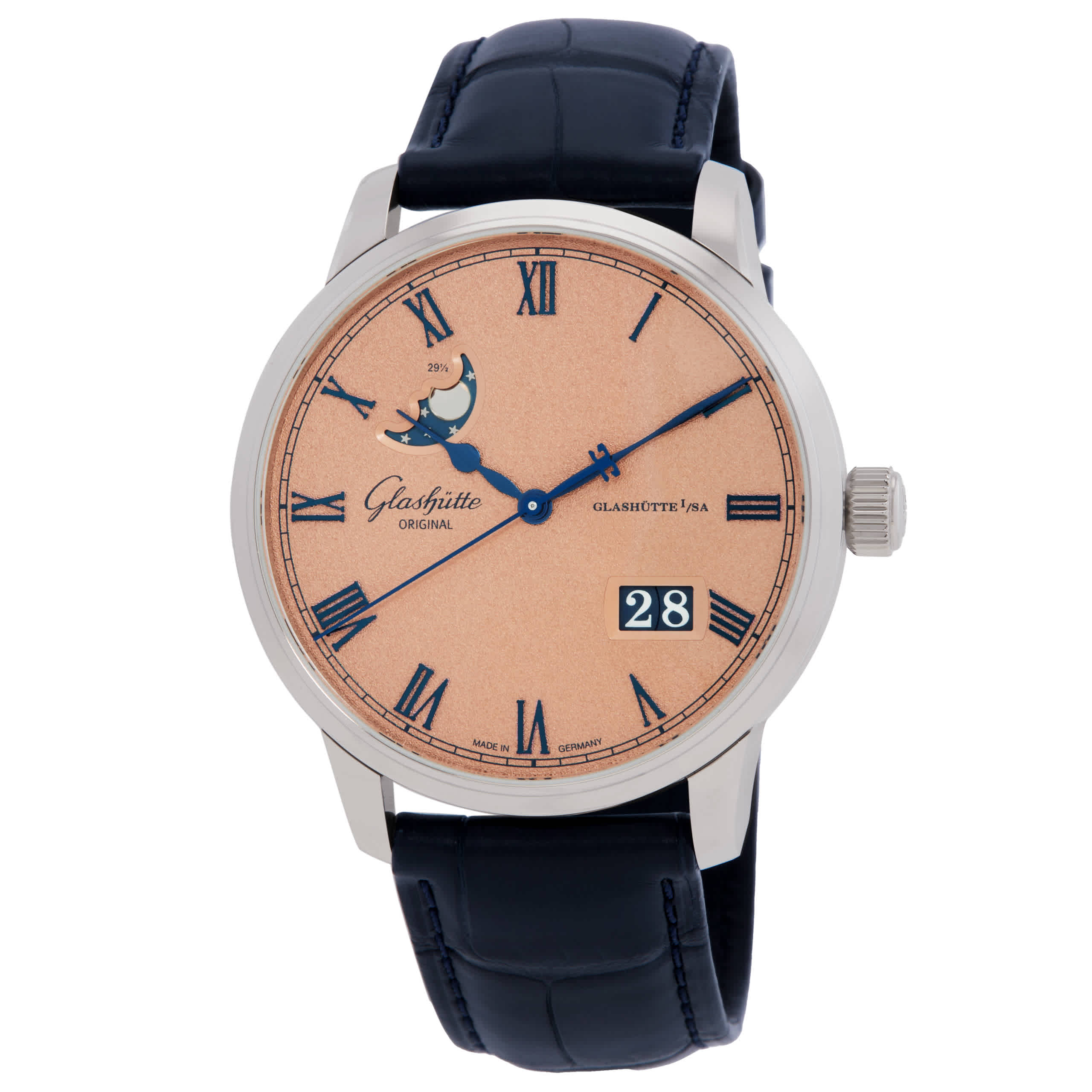 Glashutte Original Senator Excellence Panorama Automatic Moon Phase Mens Watch 36-24-04-02-61 10500$