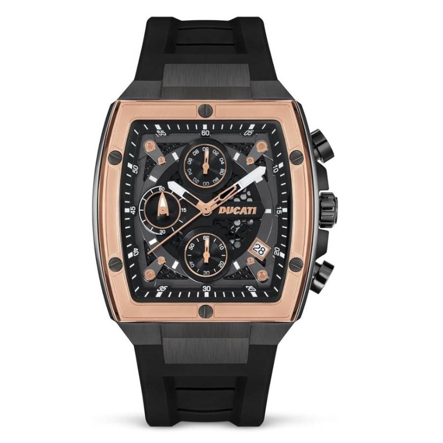 Ducati Chronograph Quartz Black Dial Mens Watch DTWGO0001301 137$
