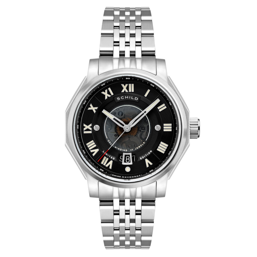 Schild Johann Automatic Silver Dial Mens Watch SC-1003-22