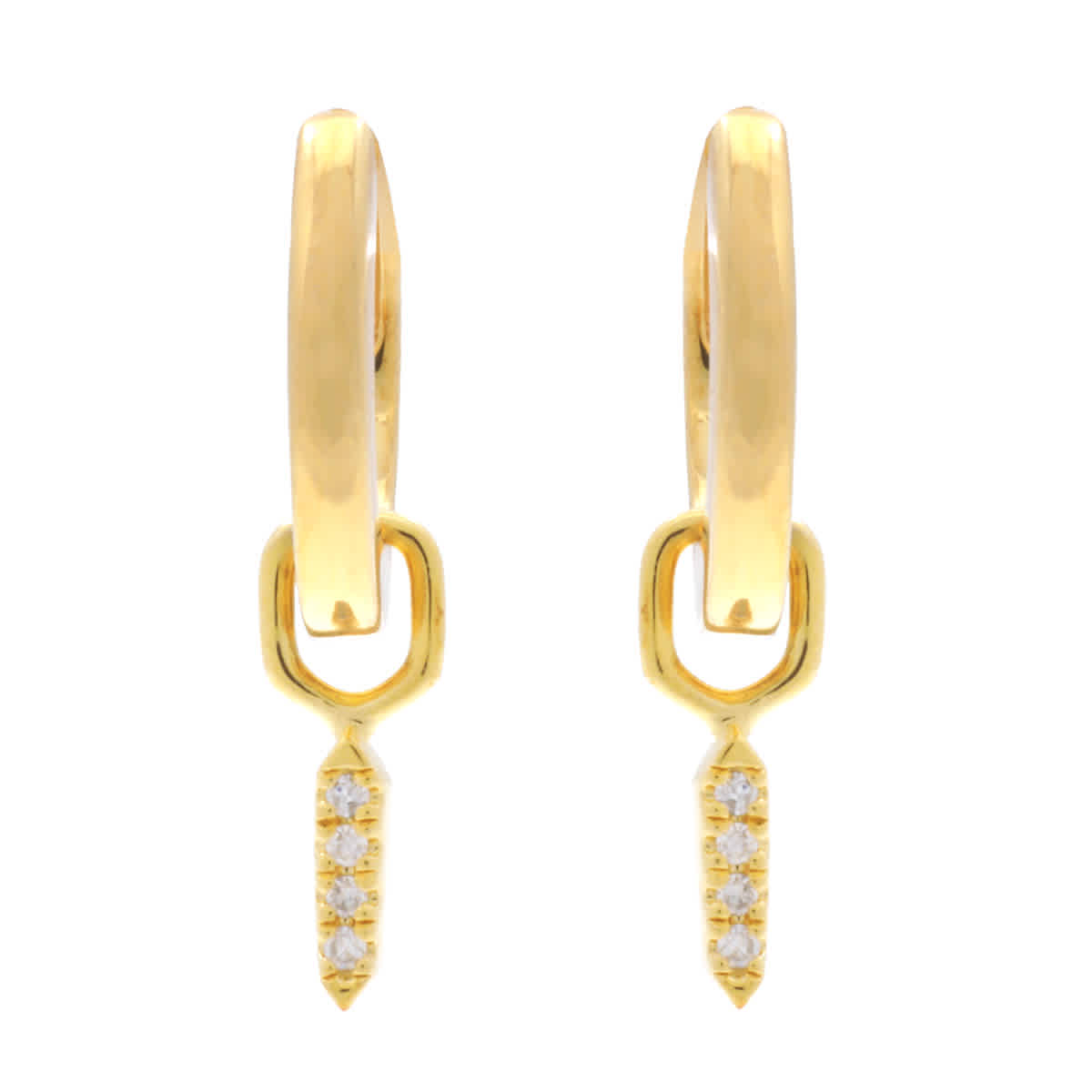 Diamanti Per Tutti Gold Diamond Single Earring 38$
