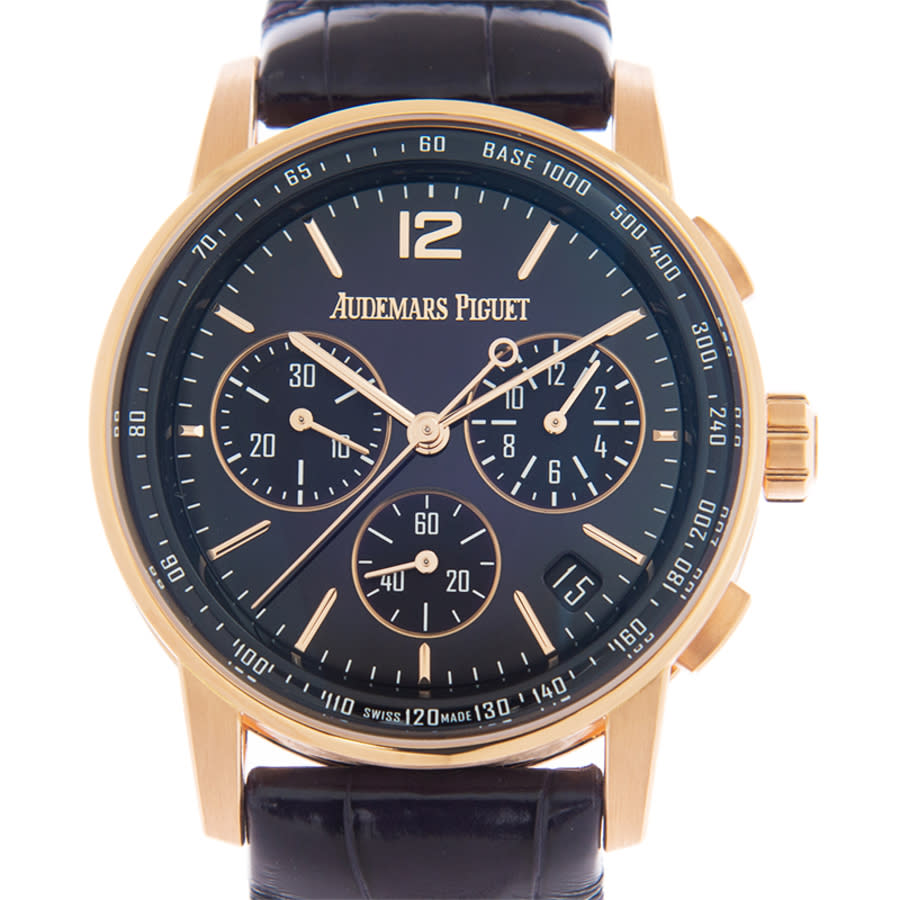Audemars Piguet CODE 1159 Chronograph Automatic Purple Dial Mens Watch 26393OROOA616CR01 47095$