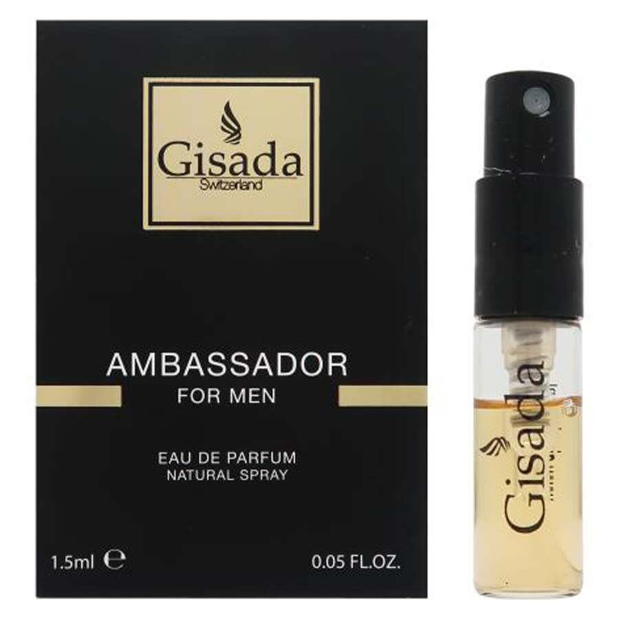 Gisada Mens Ambassador EDP Spray 0.05 oz Fragrances 7640164030449