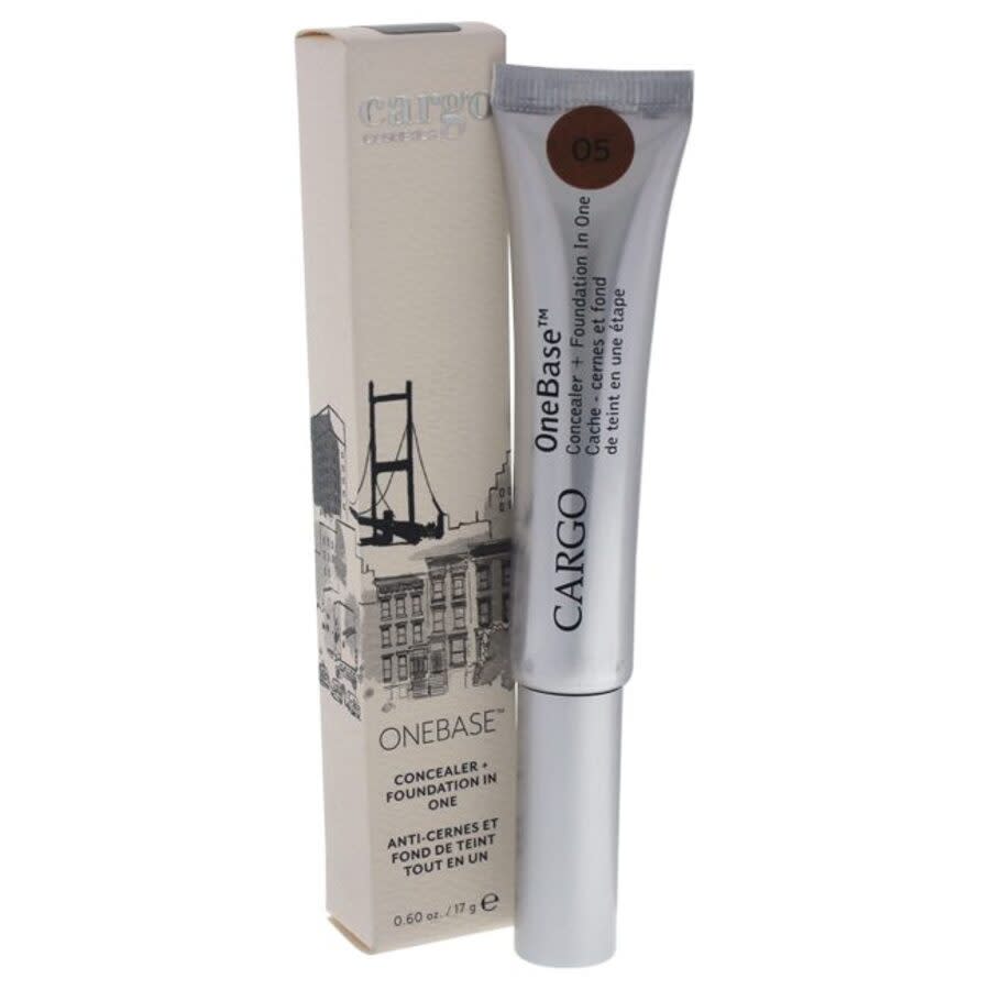 Cargo Ladies Onebase Concealer Foundation In One 0.6 oz 05 Dark with Neutral Undertones Makeup 625386140050