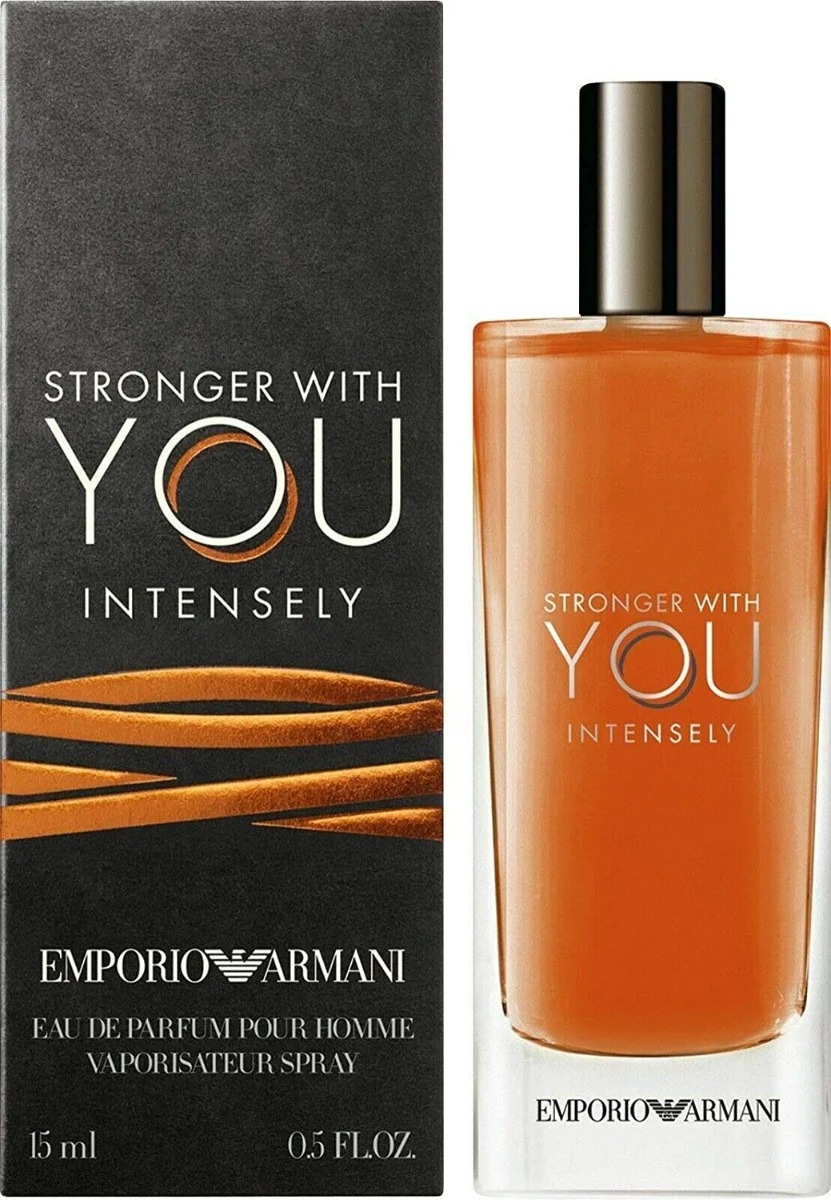 Giorgio Armani Mens Emporio Armani Stronger With You Intensely EDP Spray 05 oz Fragrances 3614272231757 35$