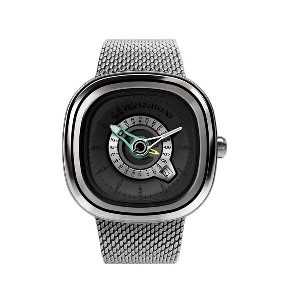 Sevenfriday PG Automatic Black Dial Mens Watch PG101 M GMT 1105$