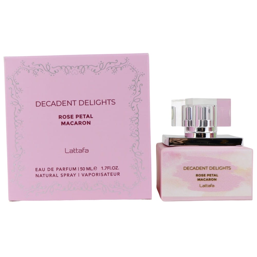 Lattafa Unisex Decadent Delights Rose Petals EDP Spray 17 oz Fragrances 6290362348214 20$