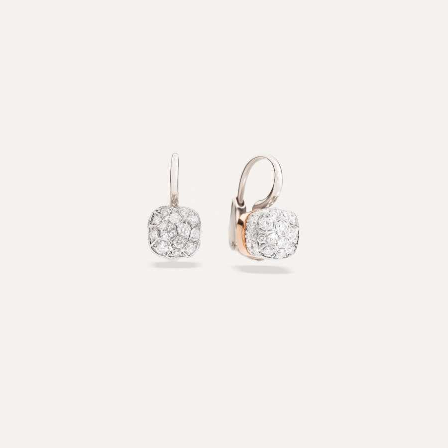 Pomellato Nudo Earrings in Diamond - POB5010_O6000_DB000