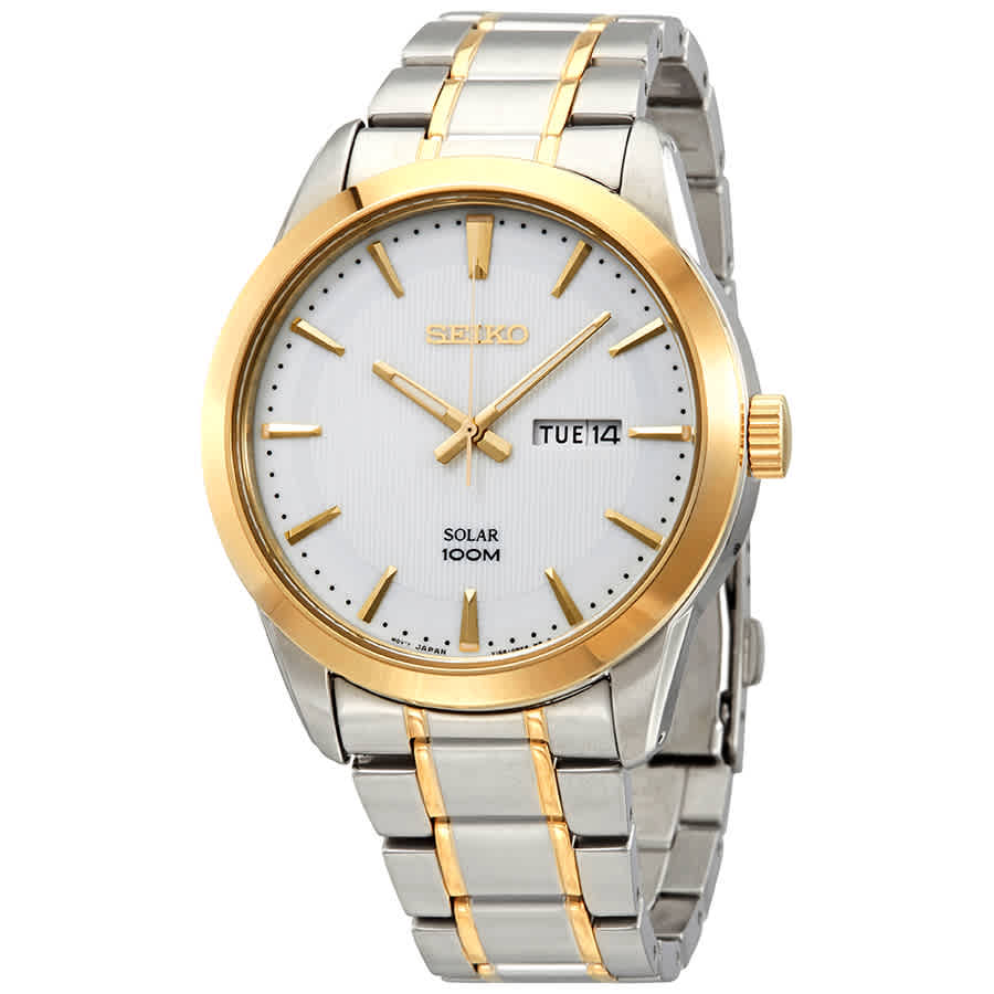 seiko solar white