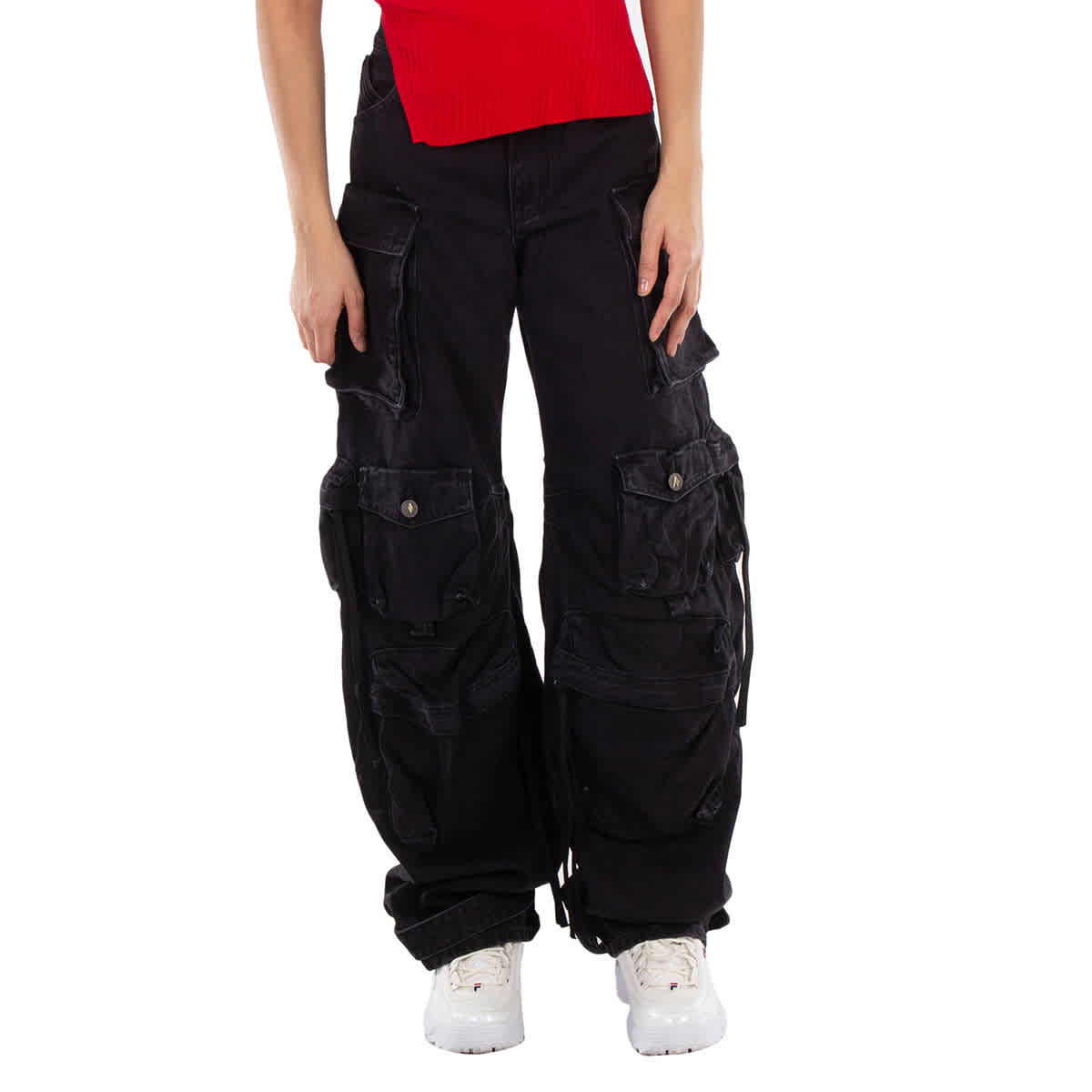 パンツ THE ATTICO Fern Long Pants Denim SIZE:24 The Attico Fern Long Denim Pants | eBay