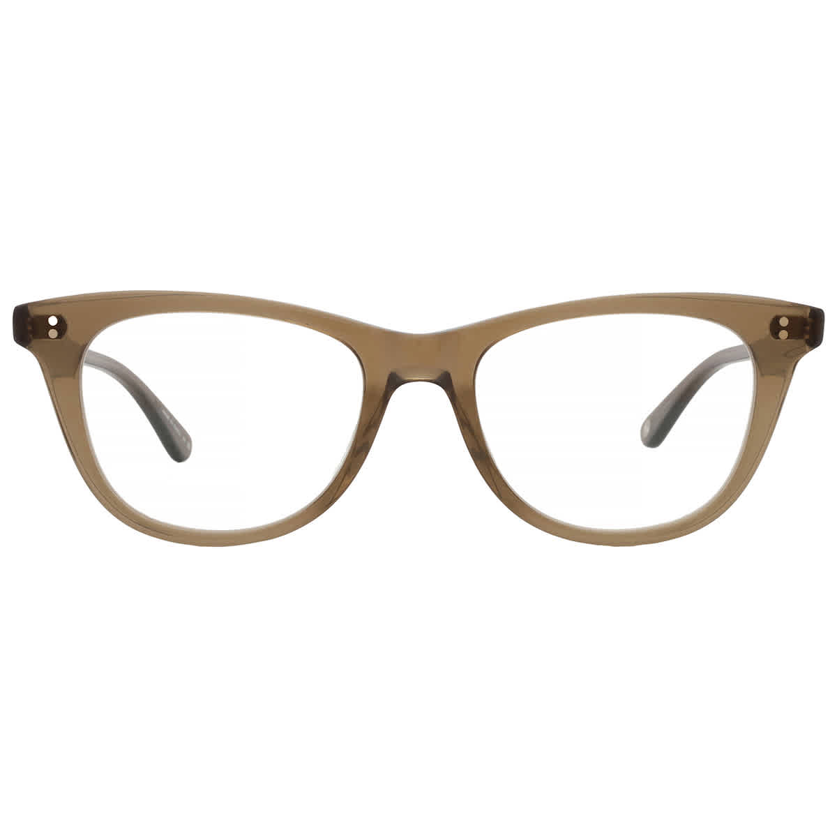 Garrett Leight TIA JANE Demo Cat Eye Ladies Eyeglasses 1122 OLIO 47 59$