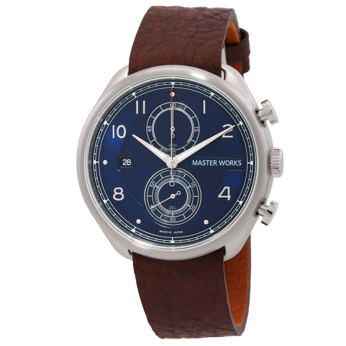 Master Works Chronograph Quartz Blue Dial Watch MW17SNEDDBO0
