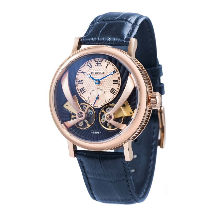 Thomas Earnshaw Beaufort Anatolia Blue Dial Mens Watch ES-8059-05