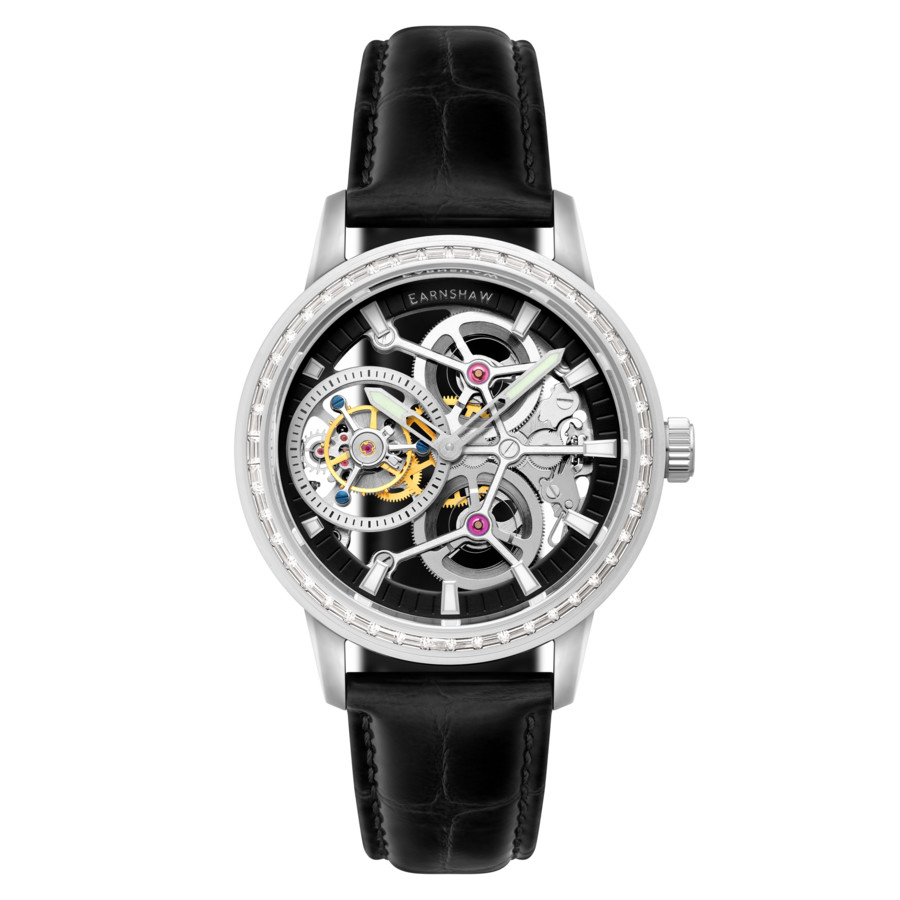 Thomas Earnshaw Engineer Black Dial Mens Watch ES-8317-01 2000$