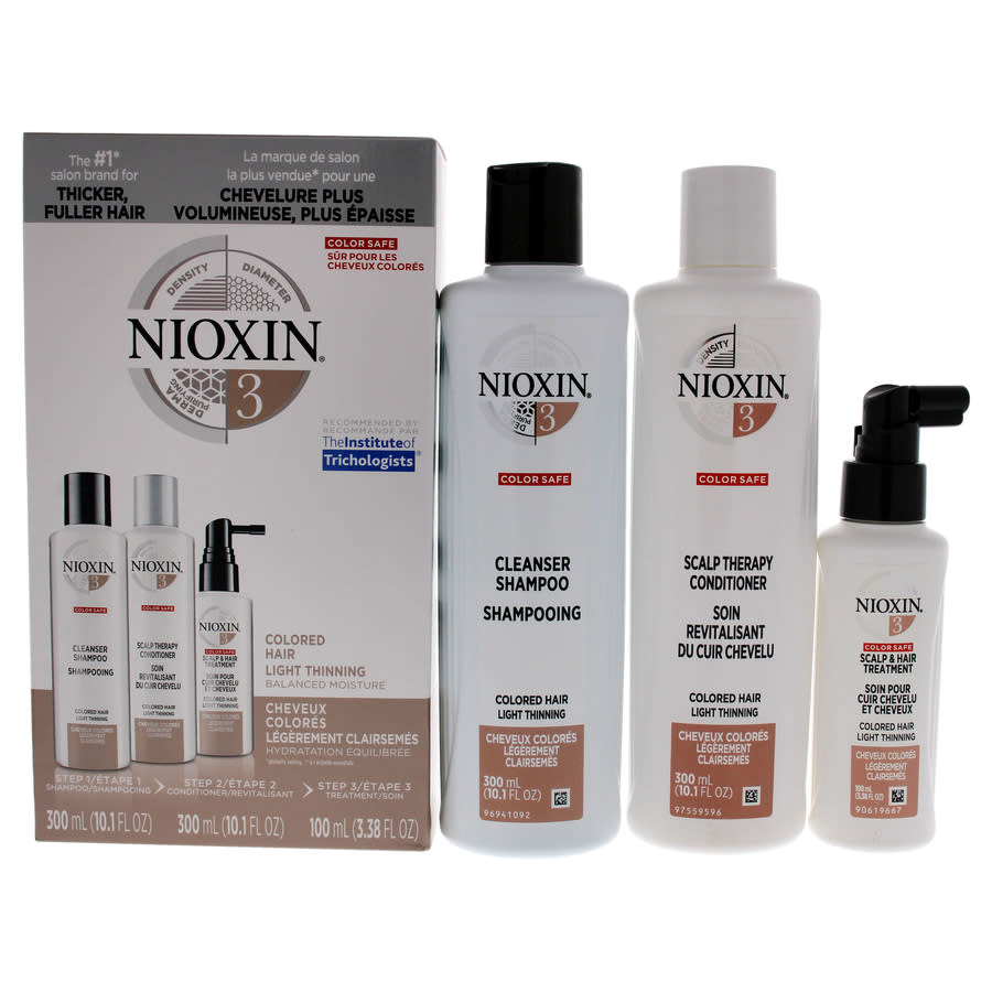 Nioxin System 3 Colored Hair Light Thinning Kit Unisex cosmetics 70018101044 25$