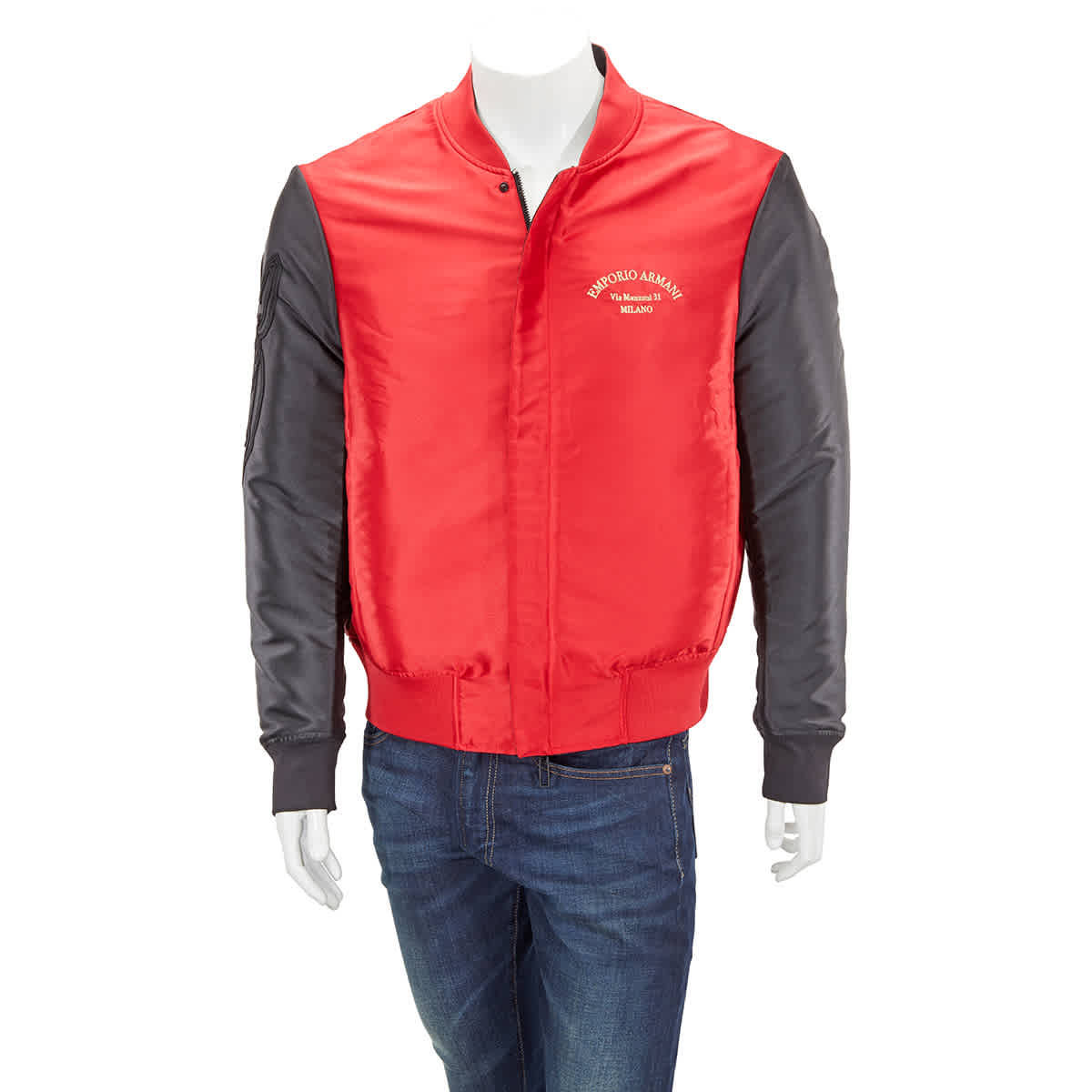 armani reversible bomber jacket