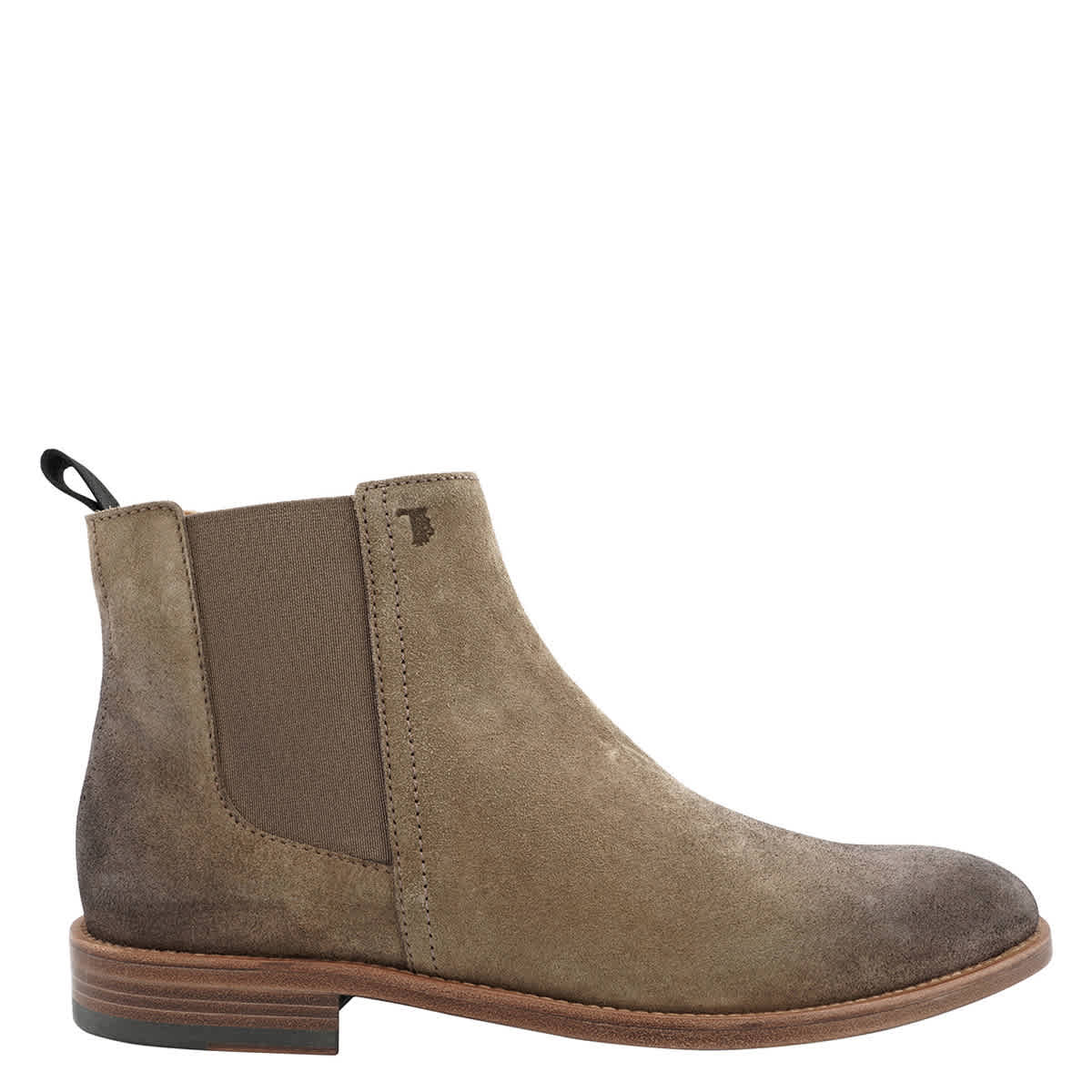 Tods Men s Beige Suede Ankle Boots