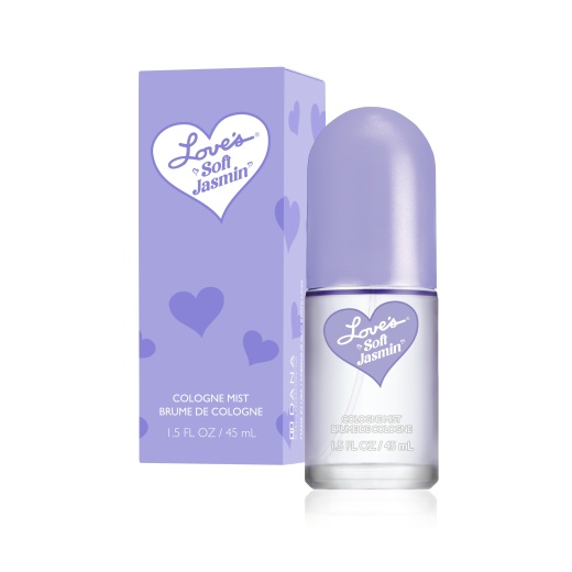 Dana Unisex Love'S Soft Jasmine Cologne Mist 1.5 oz Fragrances 046447326334