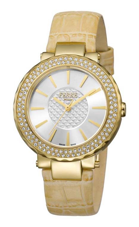 Ferre Milano Silver Dial Ladies Watch FM1L058L0021 300$