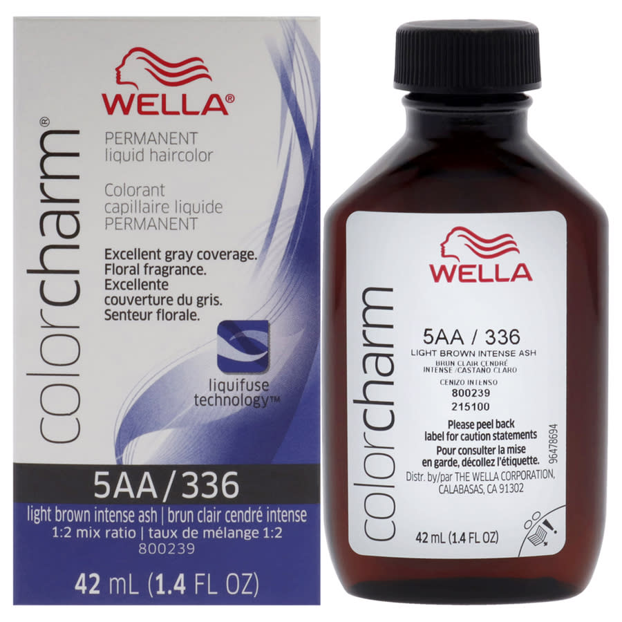 Wella Unisex Color Charm Permanent Liquid Hair Color 1.42 Oz 336 5aa Hair Care 070018105721