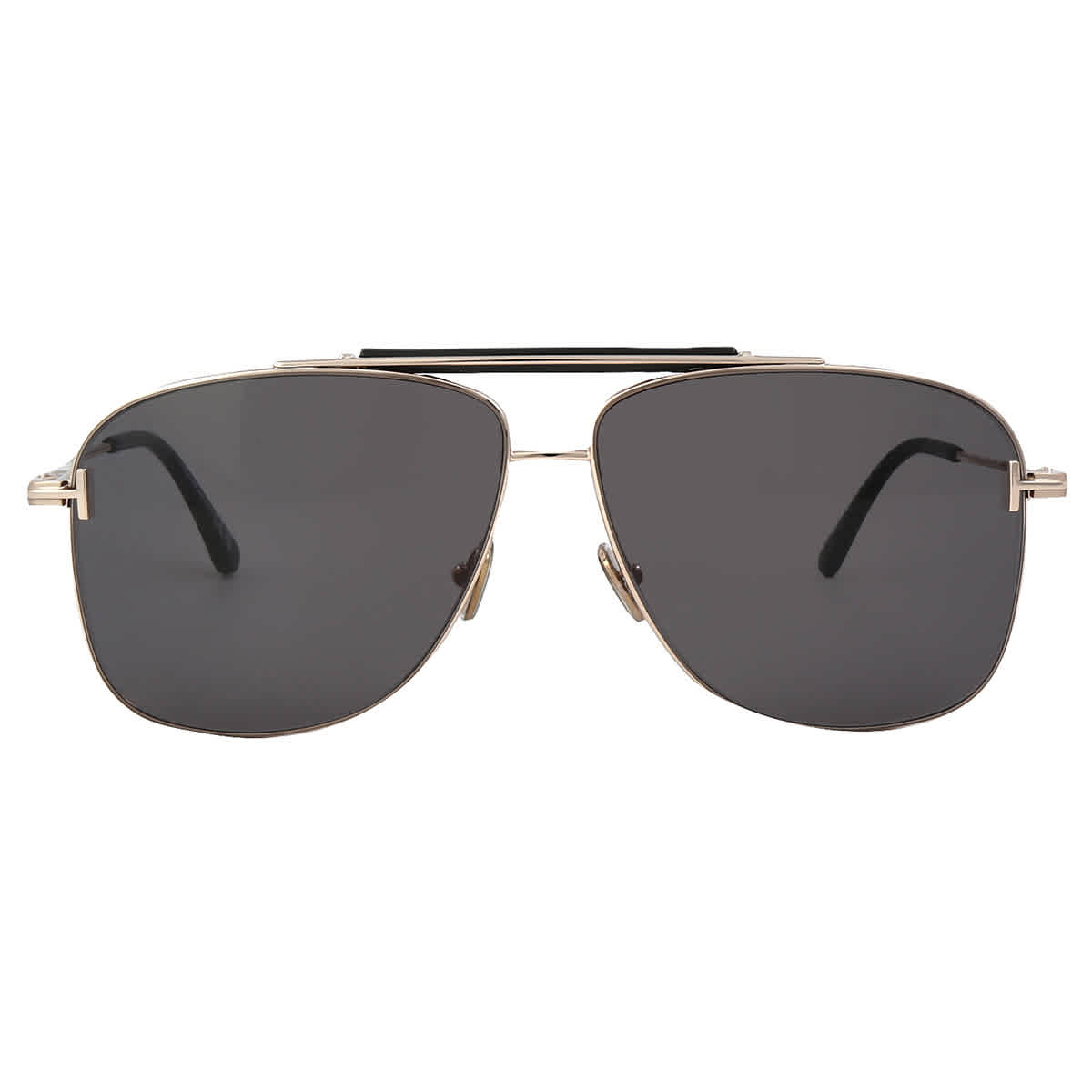 Tom Ford Jaden Smoke Navigator Mens Sunglasses FT1017 28A 60