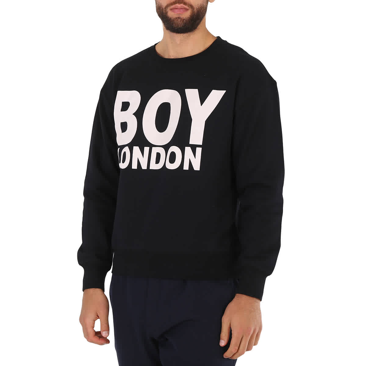 Boy London Black/White Reflective Cotton Sweatshirt | eBay
