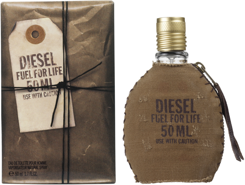Fuel For Life Men Diesel EDT Spray 17 oz 50 ml m 26$