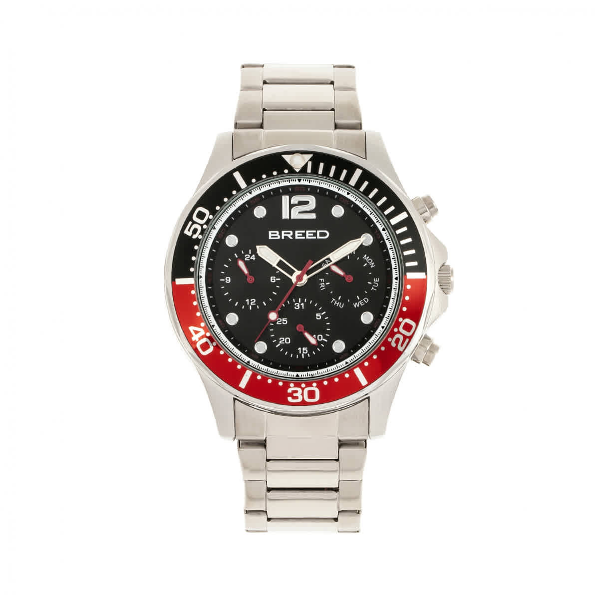Breed Pegasus Black Dial Mens Watch 8104