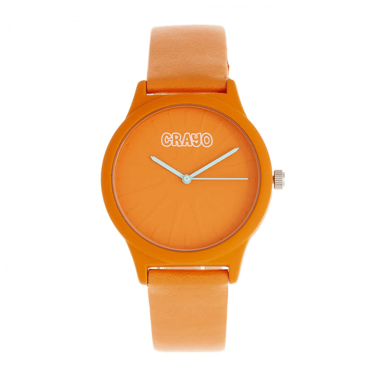 Crayo Splat Quartz Orange Dial Watch CRACR5304 80$