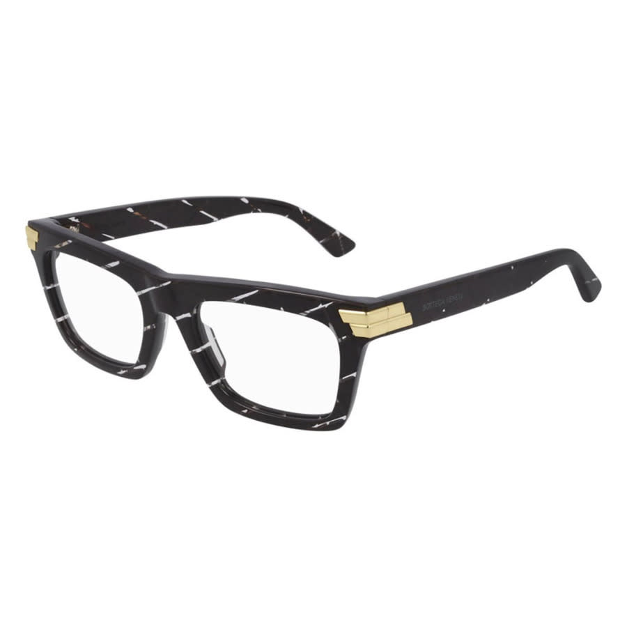Bottega Veneta Unisex Red Rectangular Eyeglass Frames BV1059O 003