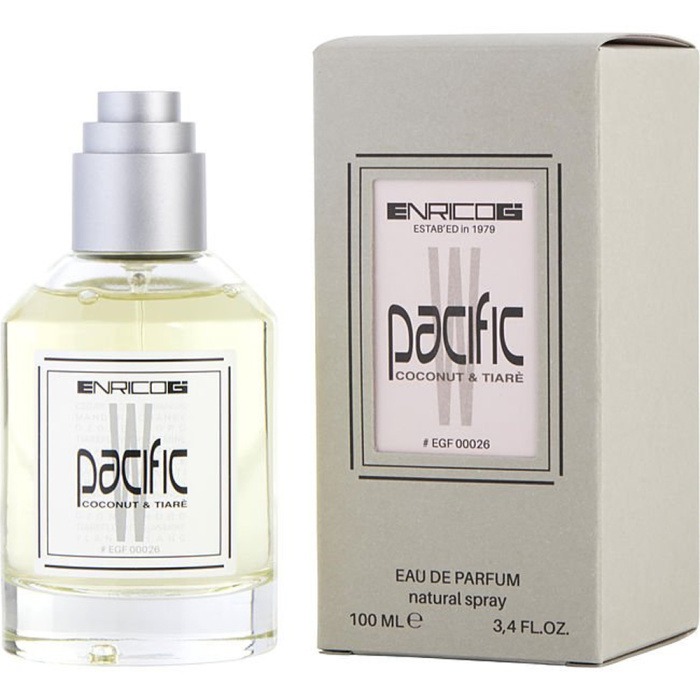 Enrico Gi Unisex Pacific Coconut & Tiare EDP Spray 3.4 oz Fragrances 7674182006100