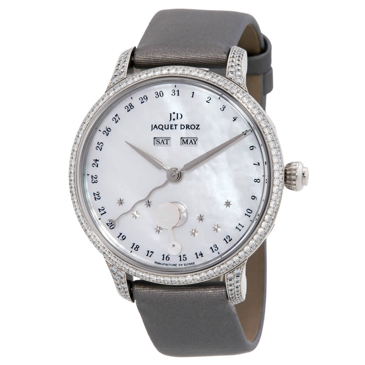 Jaquet Droz Moon Phase Automatic Mens Watch J012614570