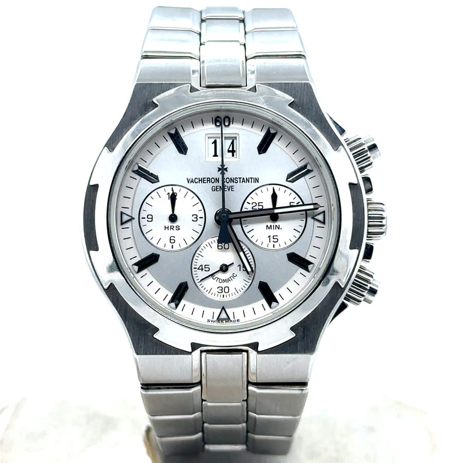 Pre-owned Vacheron Constantin Overseas Chronograph Automatic Silver Dial Mens Watch 49140423A-8790 14205$