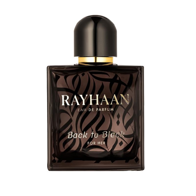 Rayhaan Ladies Back To Black EDP Spray 34 oz Fragrances 6298044138689 25$